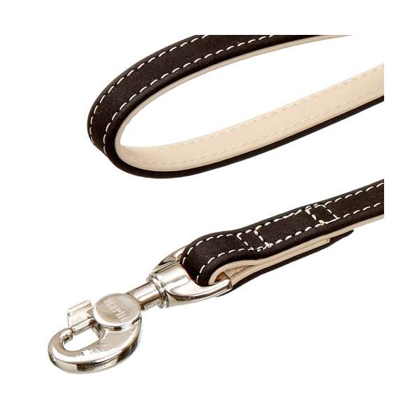 Karlie Buffalo Ultra Leine - Schwarz/Hellbeige - 25 mm / 100 cm – Bild 2