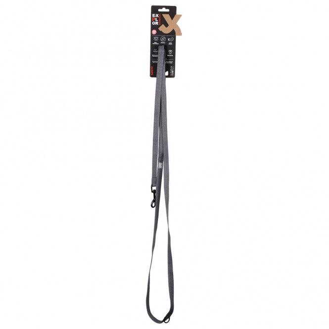 Duvoplus Trainingsleine EXPLOR Ultimate Fit Safety - Silver Reflective - 220cm - 25mm – Bild 3