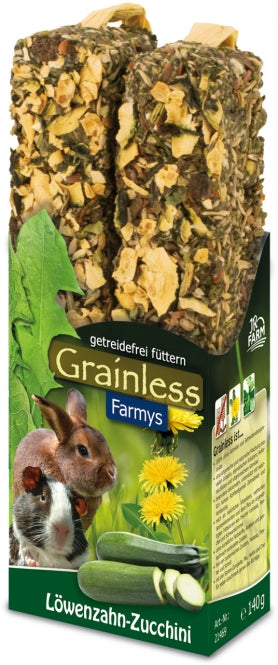 JR Farm Grainless Farmys Löwenzahn-Zucchini 2er - Heim & Tiermarkt