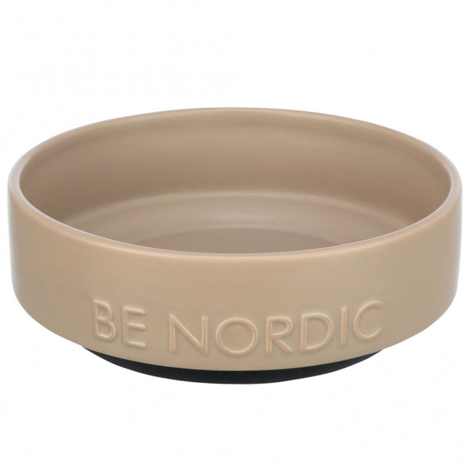 Trixie BE NORDIC Keramiknapf für Hunde - taupe/0,5l - Heim & Tiermarkt