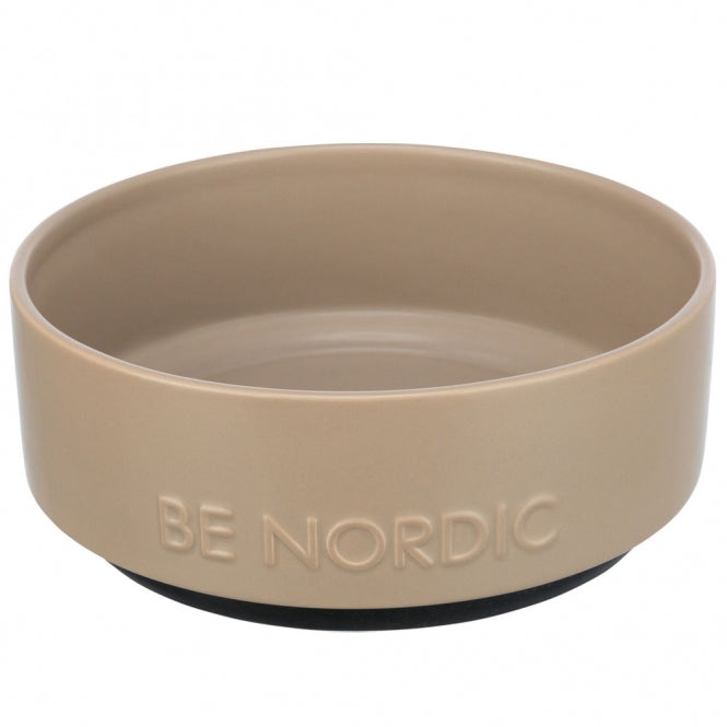 Trixie BE NORDIC Keramiknapf für Hunde - taupe/1,2l - Heim & Tiermarkt