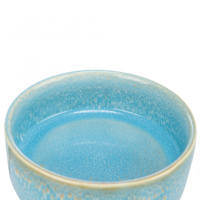Trixie Keramiknapf mit Musterung - blau - 0,9 l/ø 16 cm - Heim & Tiermarkt