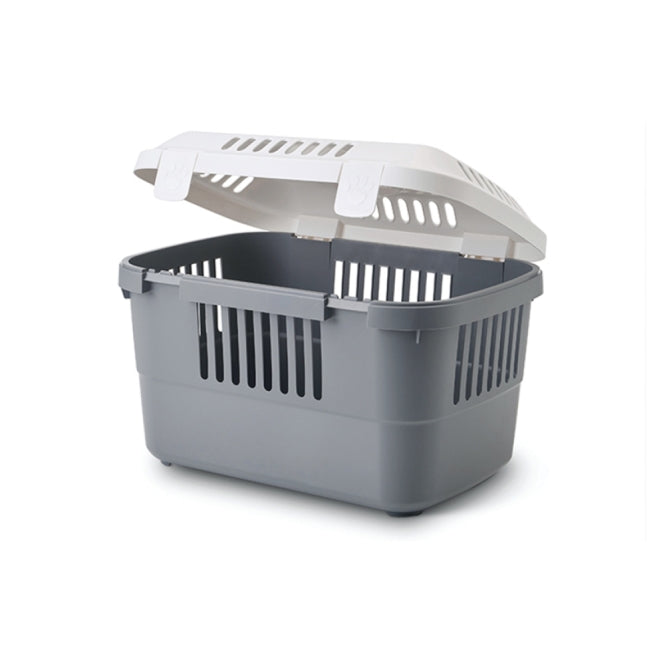 Savic Transportbox Discovery 1 - weiß/grau - Heim & Tiermarkt