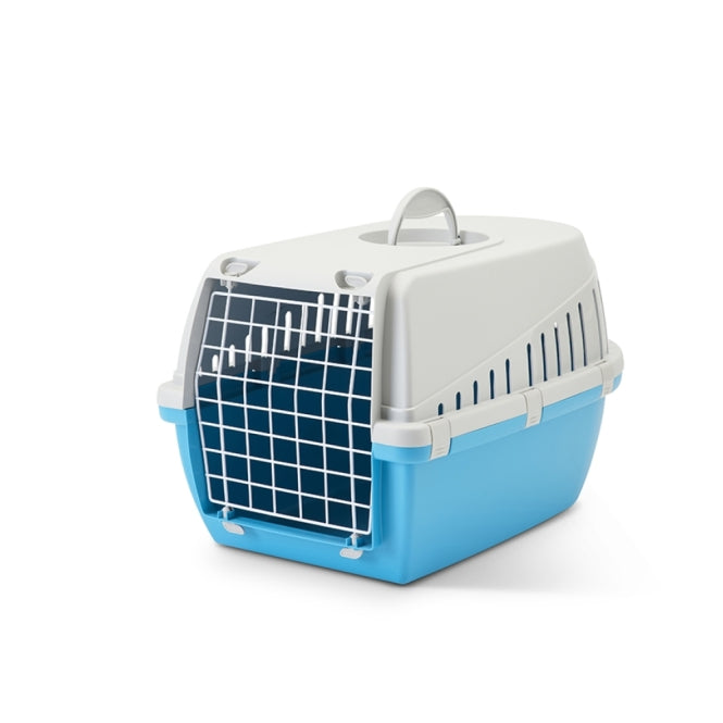 Savic Transportbox Trotter 2 - grau/blau - Heim & Tiermarkt