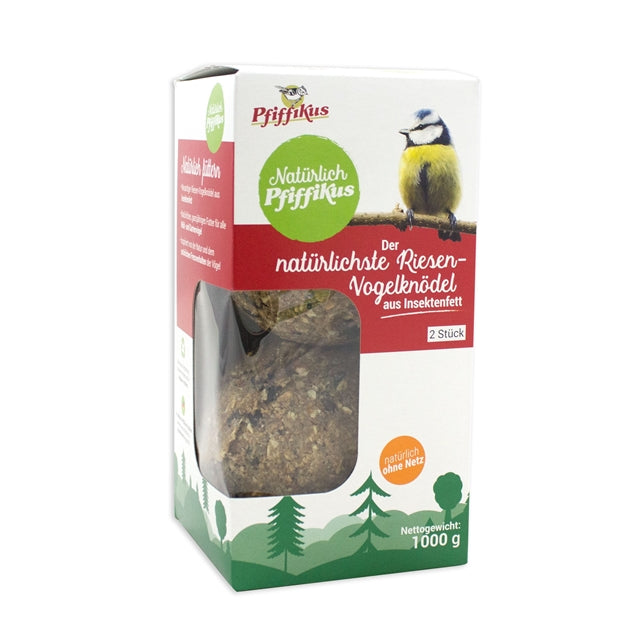 Natürlich Pfiffikus Riesenknödel - 2 Stück - Heim & Tiermarkt