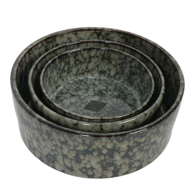 D&D Trendy Napf Jasper green marble - 20 cm - Heim & Tiermarkt