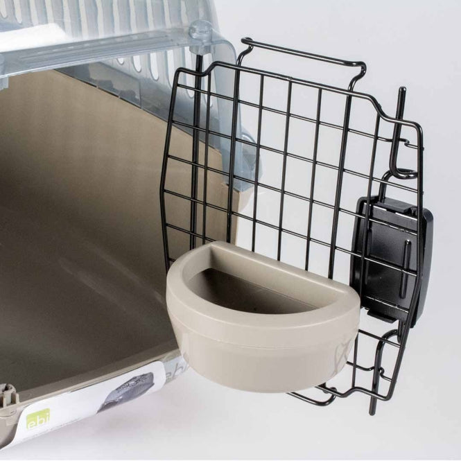 EBI Transportbox Adventurer - transparent/grau - 49x32x32cm - max. 10kg - Heim & Tiermarkt