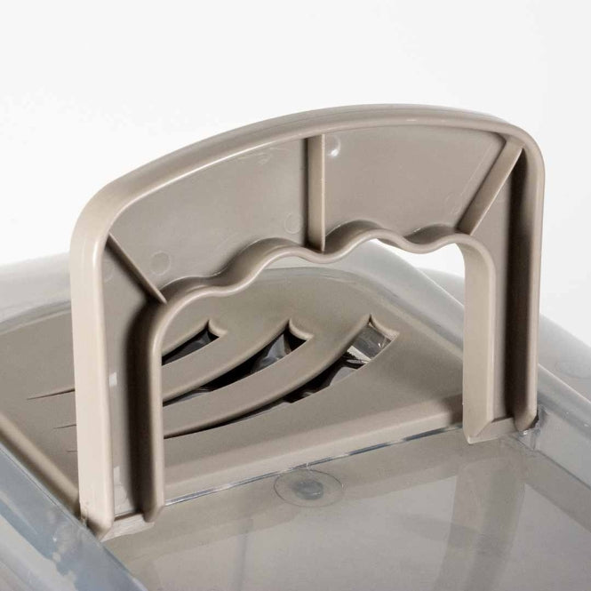 EBI Transportbox Adventurer - transparent/grau - 49x32x32cm - max. 10kg - Heim & Tiermarkt