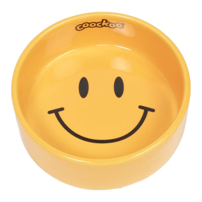 Coockoo Futternapf Smiley - 430ml-13.5x13.5x5cm - Heim & Tiermarkt