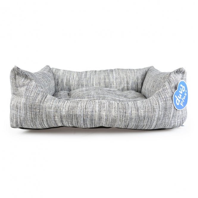Duvo Hundebett Cliff rechteckig - grau - 70 x 60 x 18 cm – Bild 2
