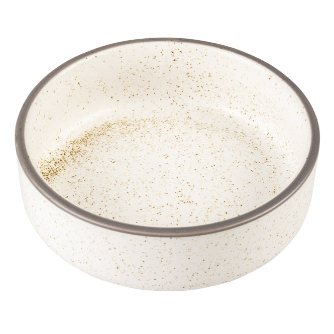 Duvoplus Keramiknapf Stone Speckle - weiß - 330ml - Heim & Tiermarkt