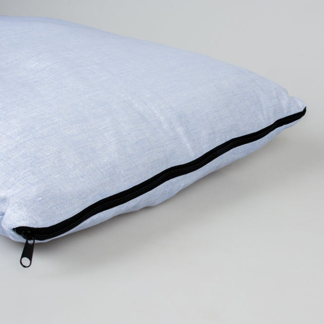 Duvoplus Kissen Mellow Blau - 100 x 70 x 14cm - Heim & Tiermarkt