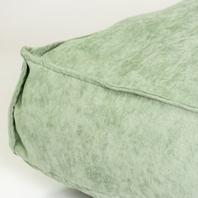 Duvoplus Kissen Velvet rechteckig - grün - 116x84x21cm – Bild 4