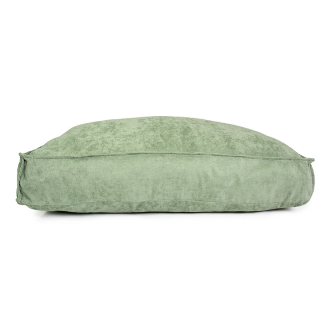 Duvoplus Kissen Velvet rechteckig - grün - 116x84x21cm – Bild 2