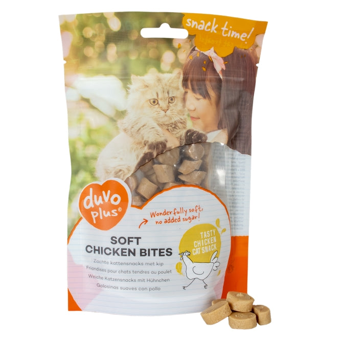 Duvoplus Cat Snack Weiche Hähnchensnacks 50g - Heim & Tiermarkt