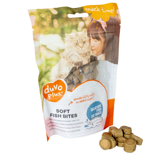 Duvoplus Cat Snack Weiche Fischsnacks 50g - Heim & Tiermarkt