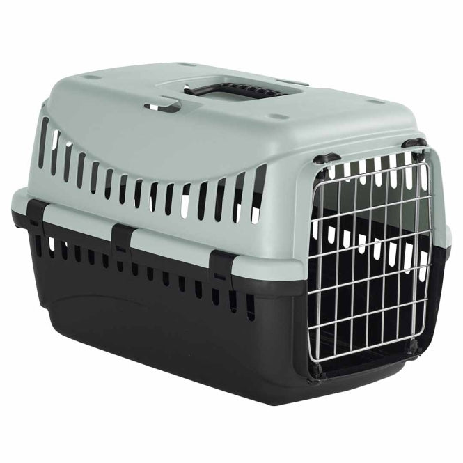 Duvoplus Transportbox Gipsy ECO - grau - 58x38x38cm - max. 8kg - Heim & Tiermarkt