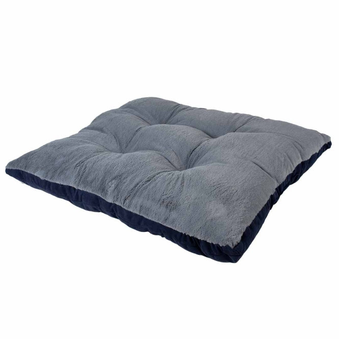 Duvoplus Hundekissen Duotex ECO - dunkelblau - 100x80x10cm – Bild 2