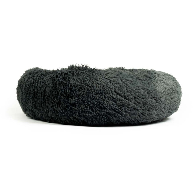 Duvoplus Donutbett Snug - dunkelgrau - M - 65x65x15cm – Bild 2