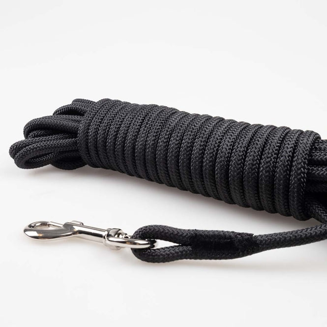 Duvoplus EXPLOR Trackingleine Classic rund - schwarz - 15m/8mm – Bild 3
