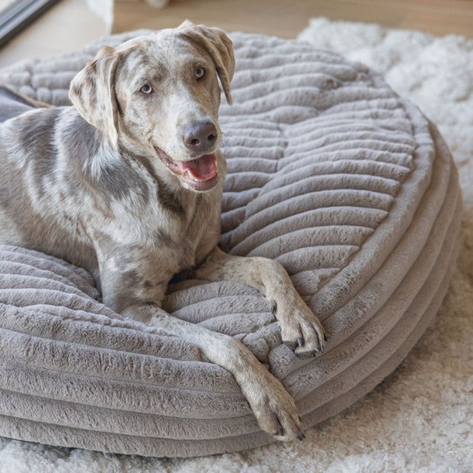 Designed by Lotte Hundebett Reza - rund, beige - 95 x 20 cm – Bild 2