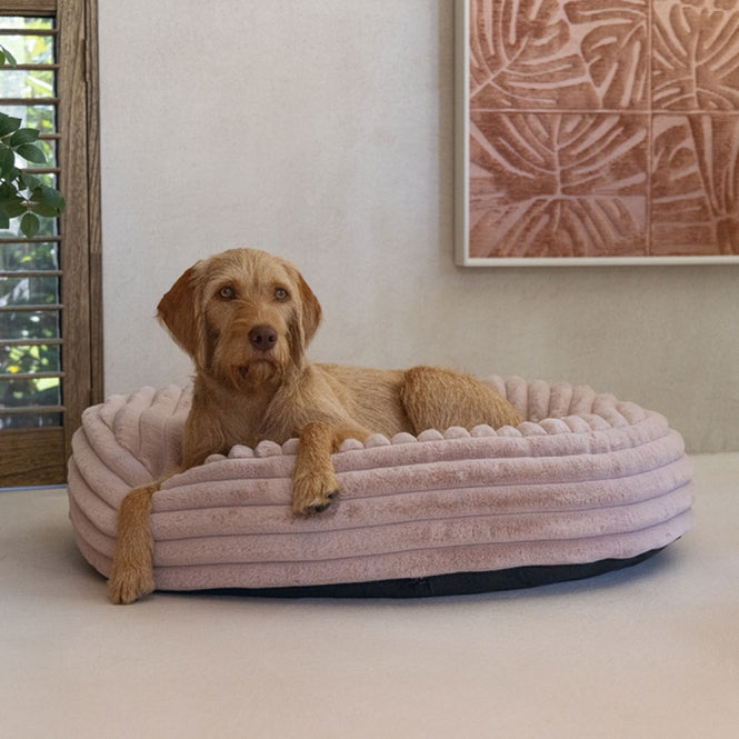 Designed by Lotte Hundebett Reza - rund, rosa - 95 x 20 cm – Bild 2