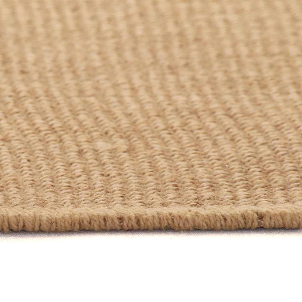 Teppich Jute mit Latexrücken 160x230 cm Natur – Bild 3