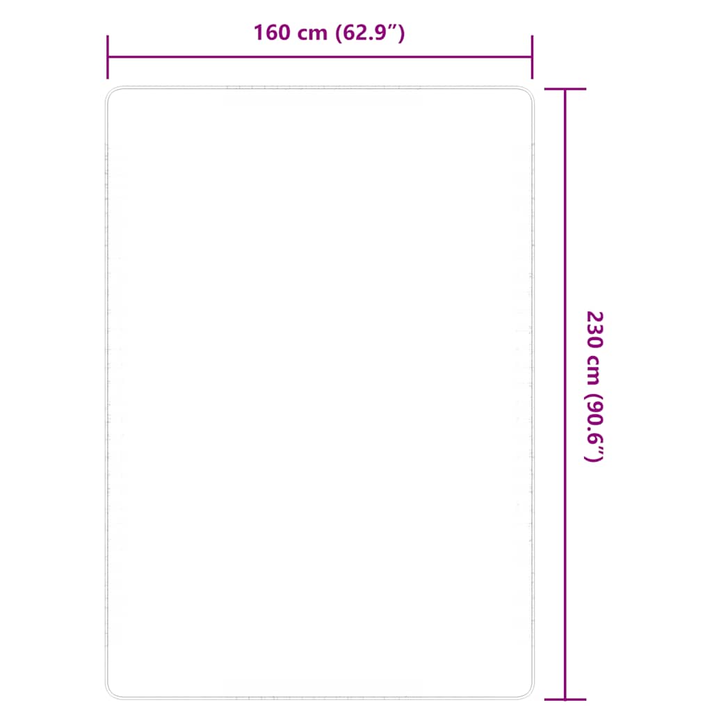 Teppich Jute mit Latexrücken 160x230 cm Natur – Bild 5