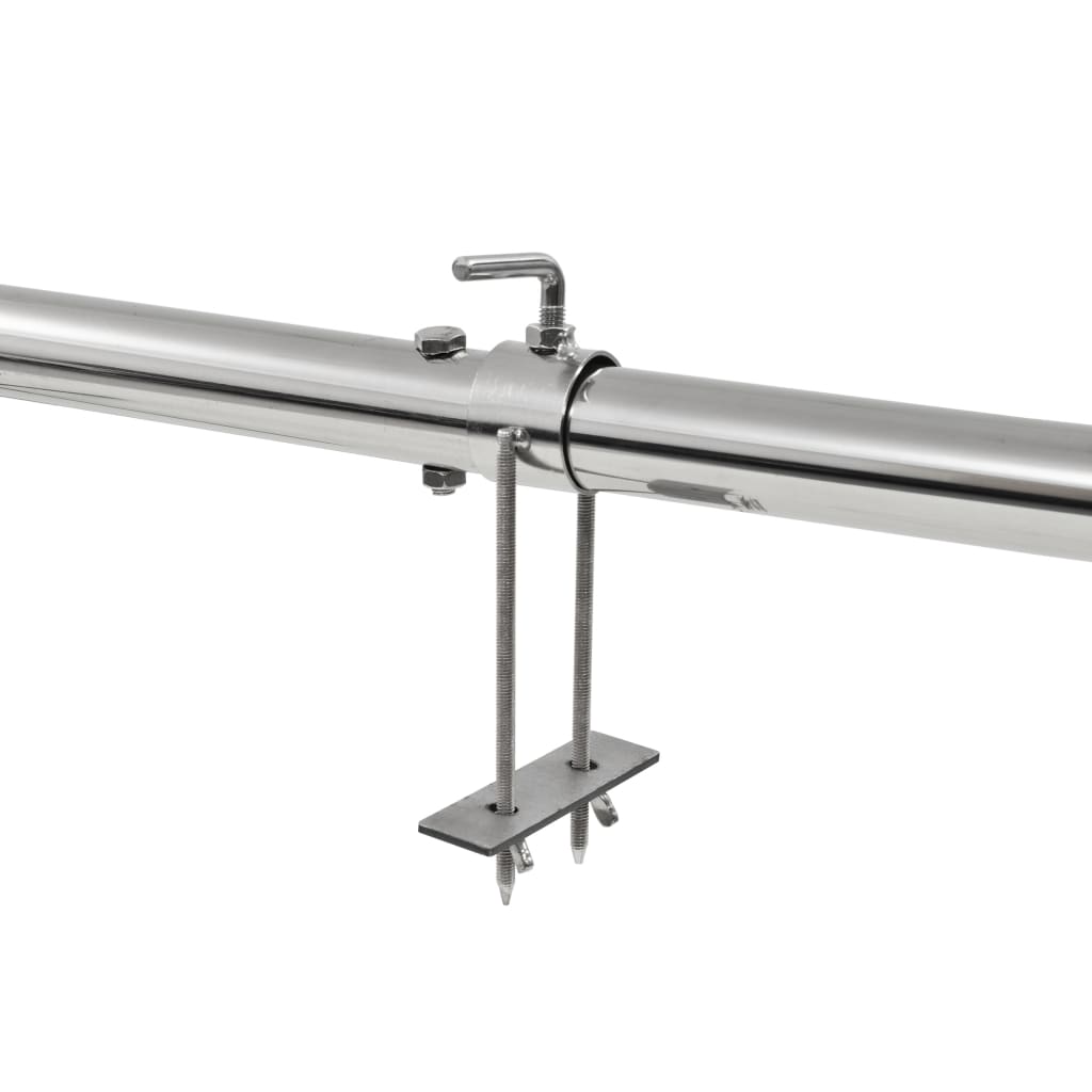 Automatischer Grillspieß mit Motor Edelstahl 207×45×81 cm – Bild 4