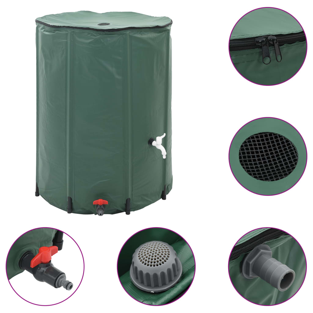 Wasserspeicher Regentonne Wassertank 500L klappbar – Bild 2