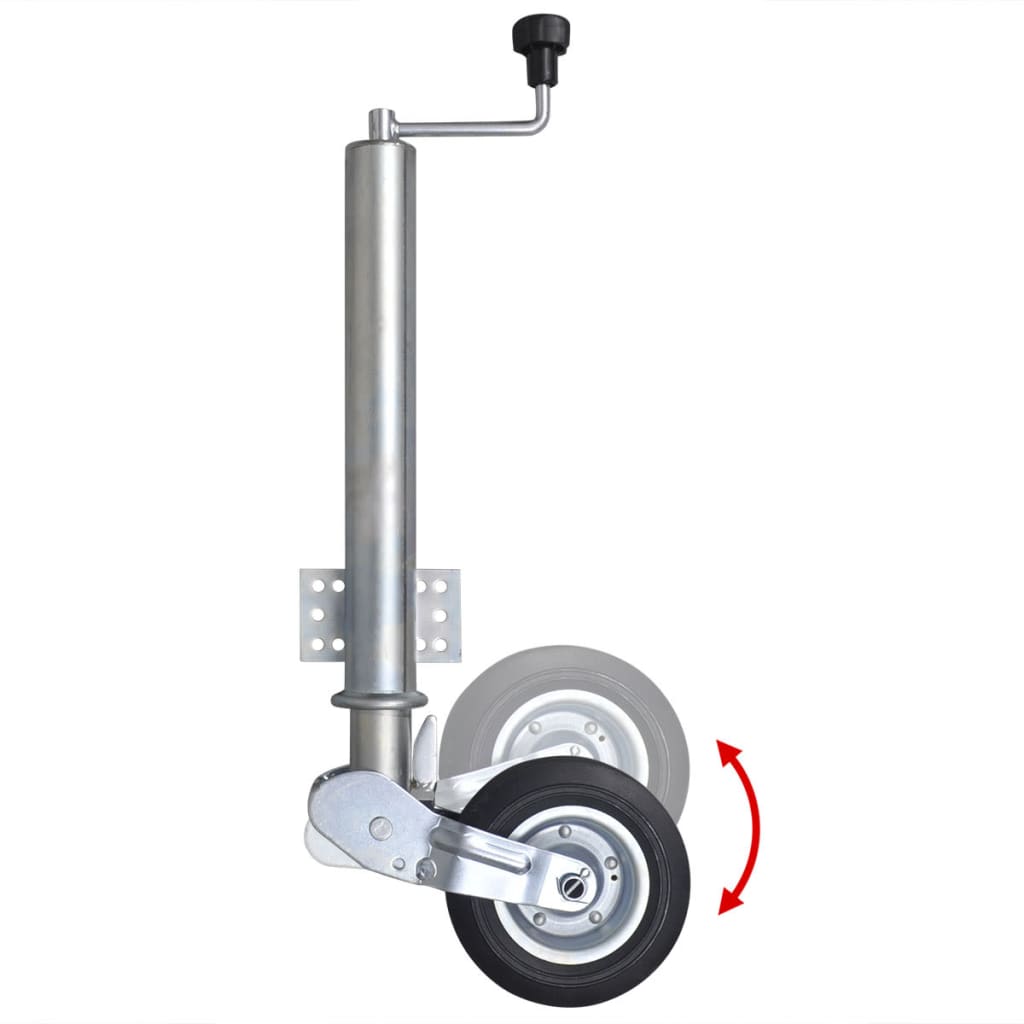 60 mm Schwerlast Stützrad, klappbar – Bild 2