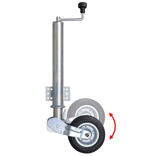 60 mm Schwerlast Stützrad, klappbar – Bild 2