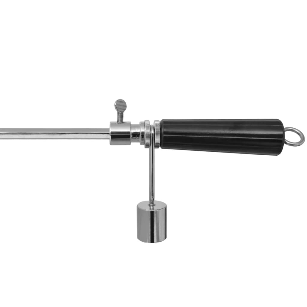 BBQ Rotisserie-Drehspieß mit professionellem Motor Stahl 900 mm – Bild 5