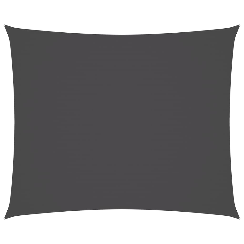 Sonnensegel Oxford-Gewebe Rechteckig 4x6 m Anthrazit – Bild 2