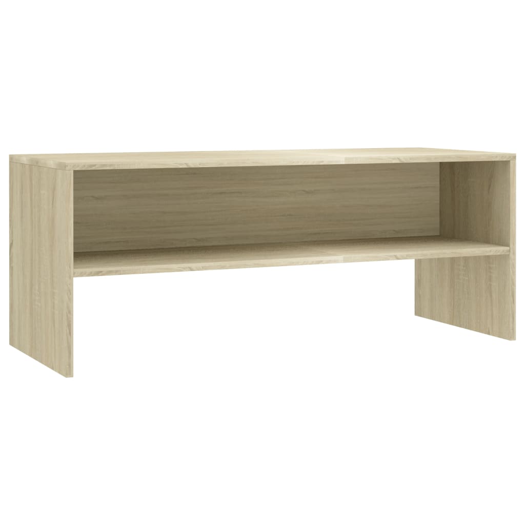 TV-Schrank Sonoma-Eiche 100x40x40 cm Holzwerkstoff – Bild 2