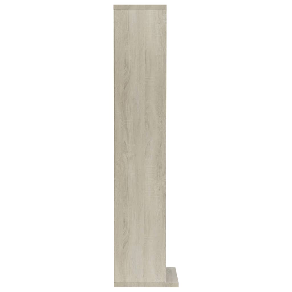 CD-Schrank Sonoma-Eiche 21x20x88 cm Holzwerkstoff – Bild 5