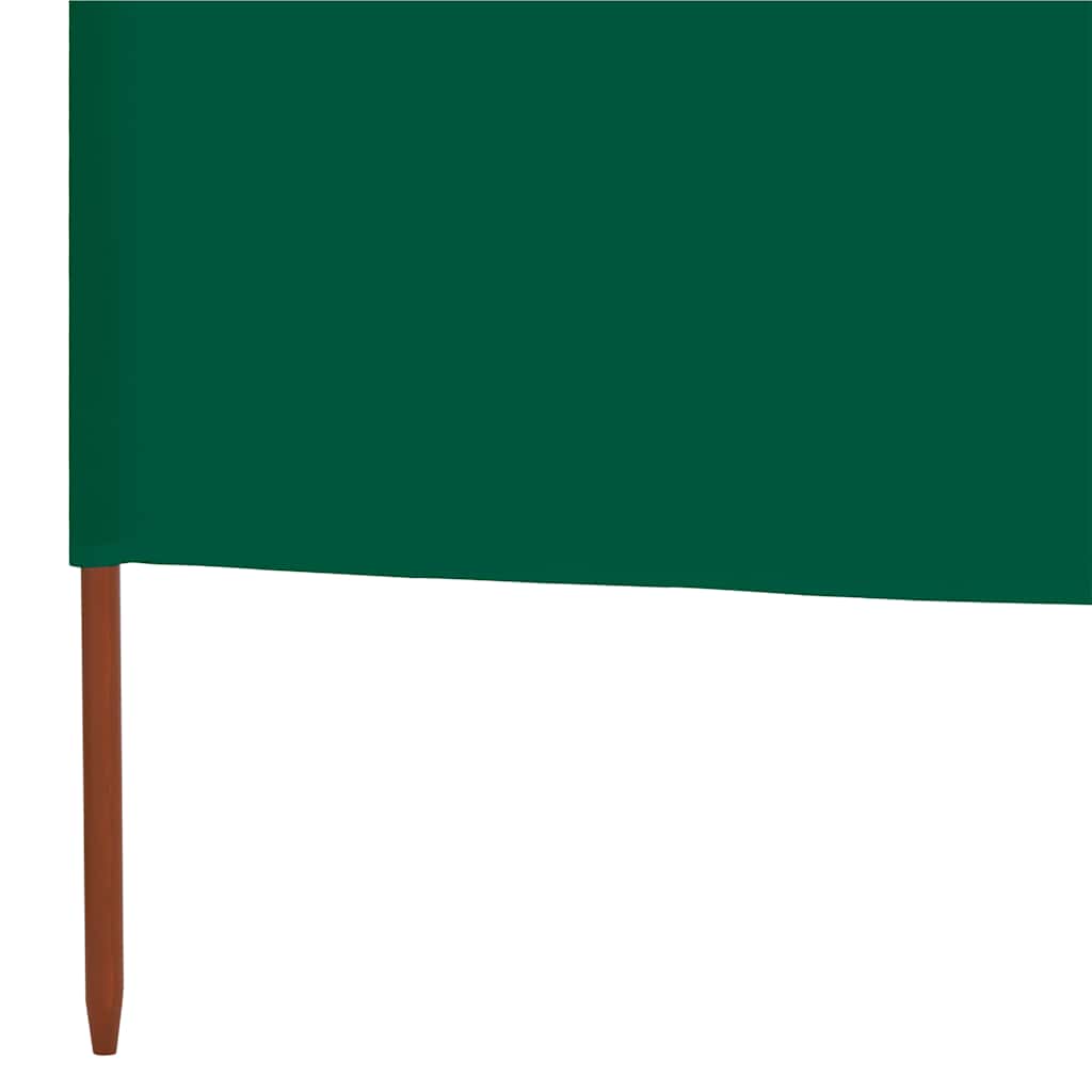 6-teiliges Windschutzgewebe 800 x 120 cm Grün – Bild 5