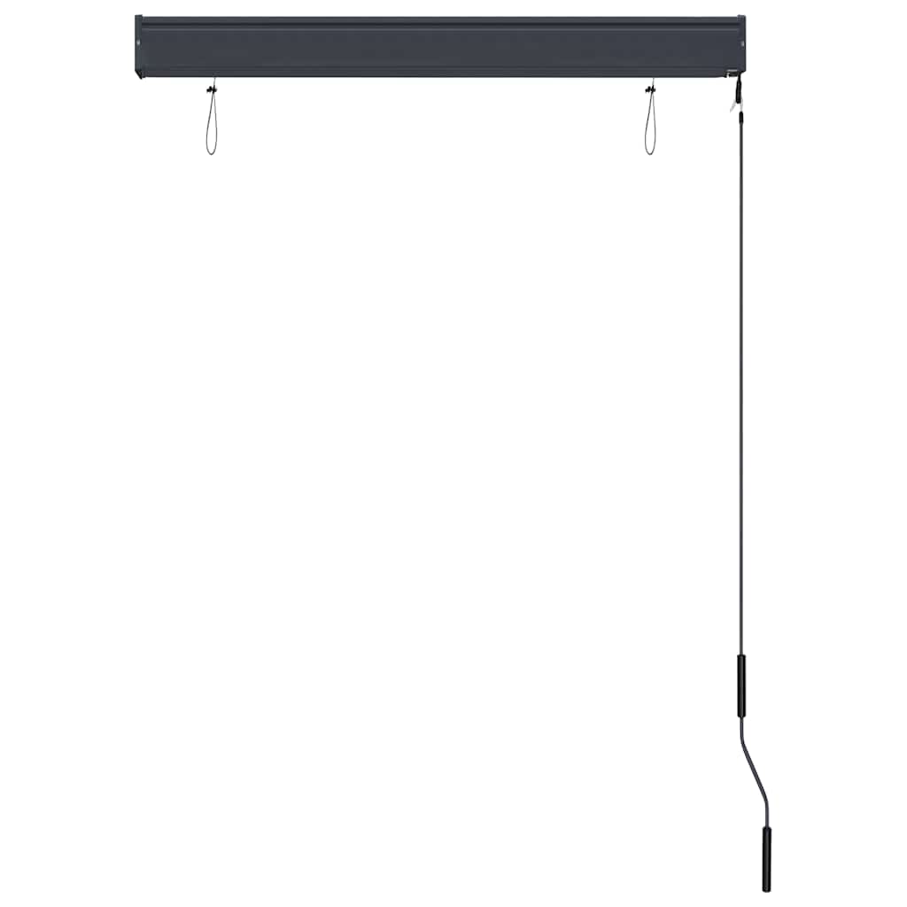 Außenrollo 100 x 250 cm Anthrazit – Bild 5