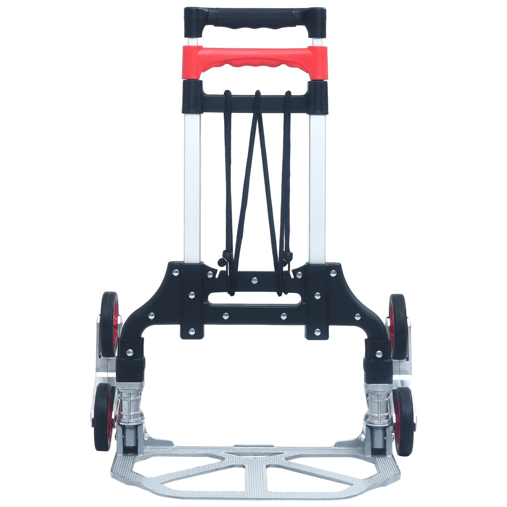 Treppen-Transportwagen Klappbar 70 kg Aluminium Silbern – Bild 3