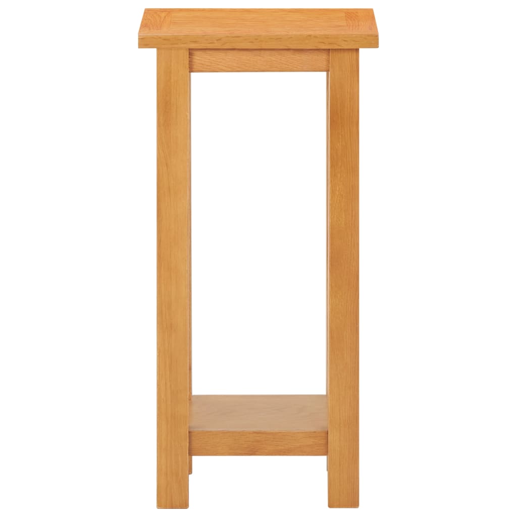 Beistelltisch 27x24x55 cm Eiche Massivholz – Bild 2