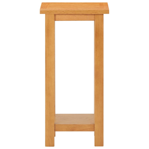 Beistelltisch 27x24x55 cm Eiche Massivholz – Bild 2