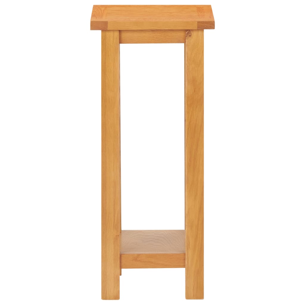 Beistelltisch 27x24x55 cm Eiche Massivholz – Bild 3