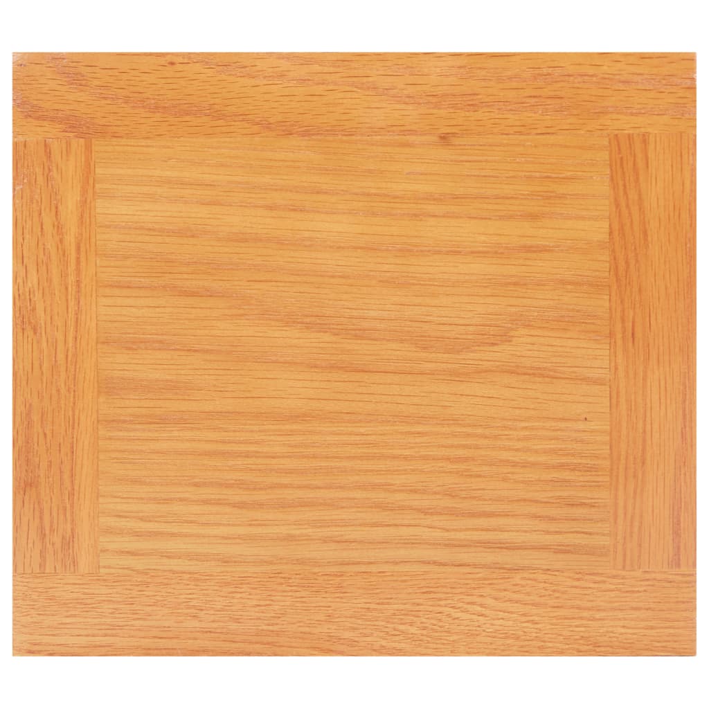 Beistelltisch 27x24x55 cm Eiche Massivholz – Bild 5