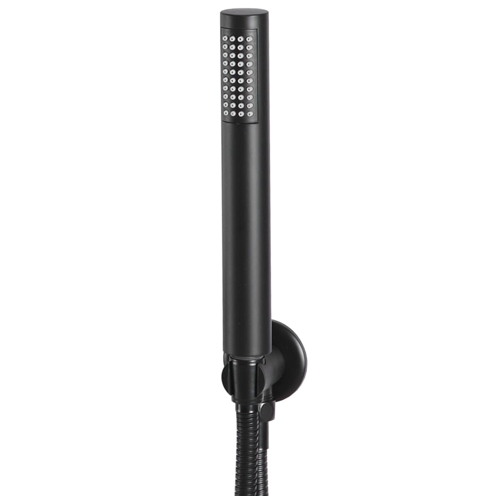 Duschsystem Edelstahl 201 Schwarz – Bild 4
