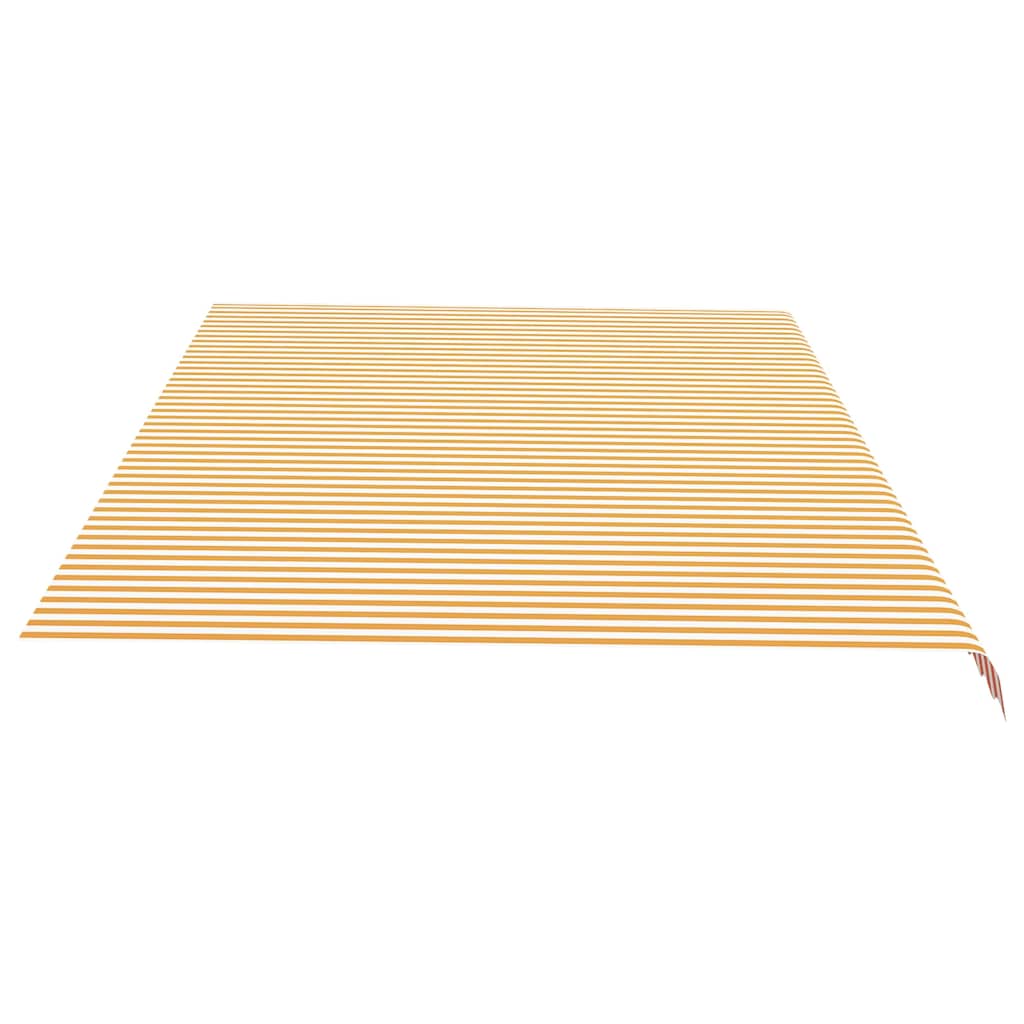 Ersatzstoff für Markise Gelb und Weiß 600x350 cm Polyester – Bild 4