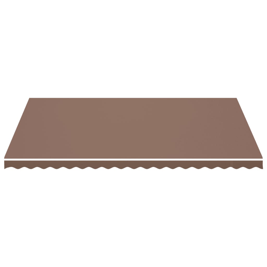 Ersatzstoff für Markise Braun 500x350 cm Polyester – Bild 3