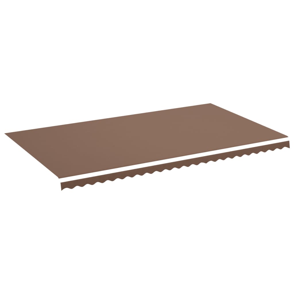 Ersatzstoff für Markise Braun 600x350 cm Polyester – Bild 2