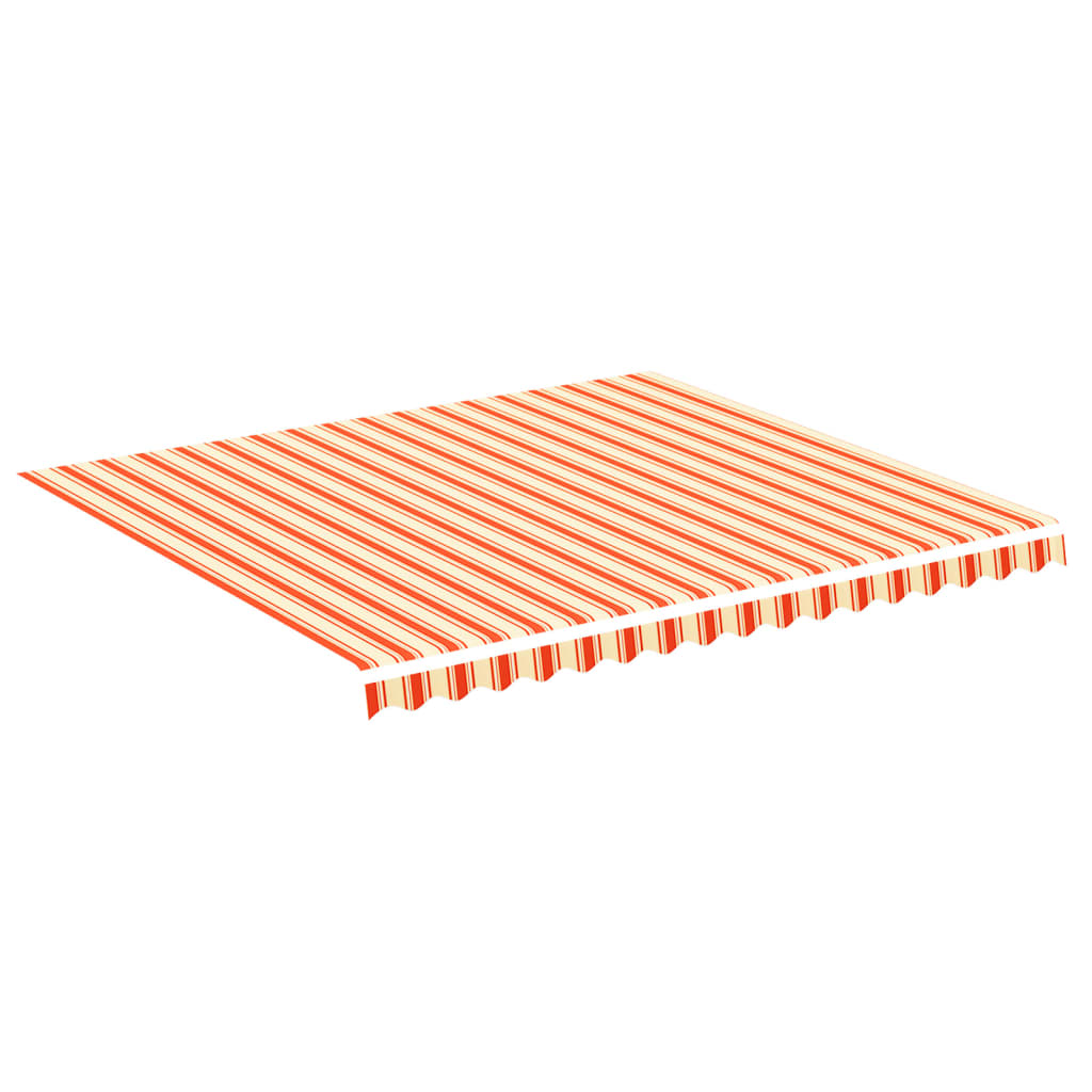 Markisenbespannung Gelb und Orange 4x3,5 m – Bild 2