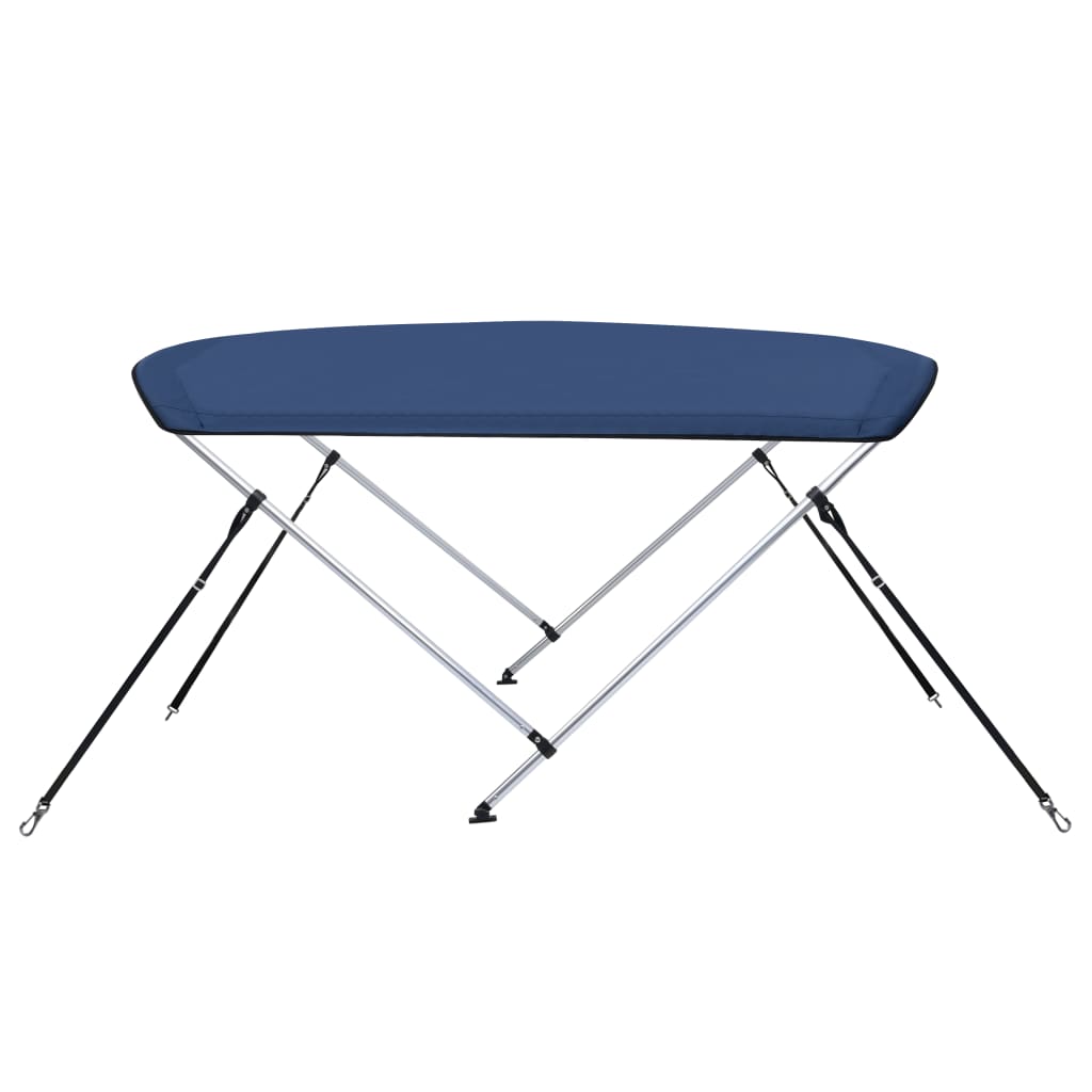 2-Bow Bimini Top Marineblau 150x120x110 cm – Bild 4