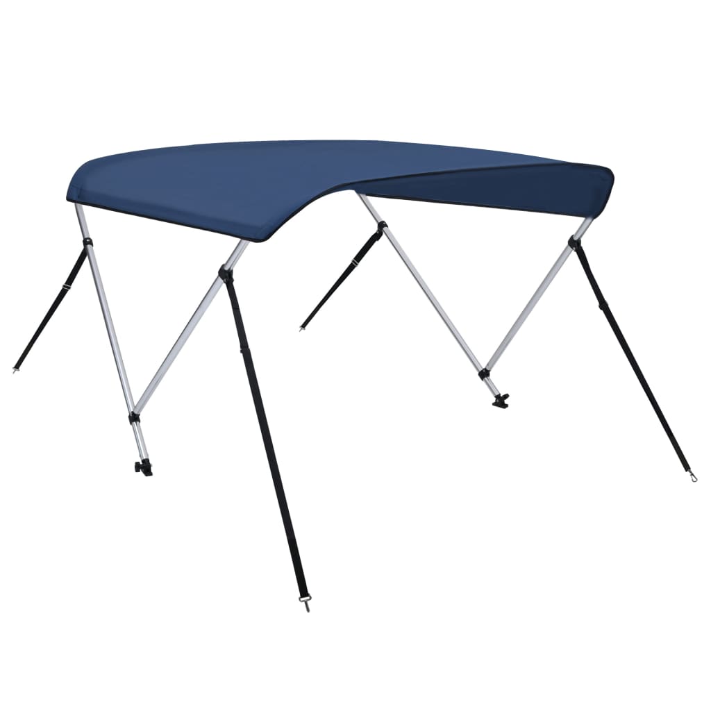 2-Bow Bimini Top Marineblau 150x120x110 cm – Bild 5